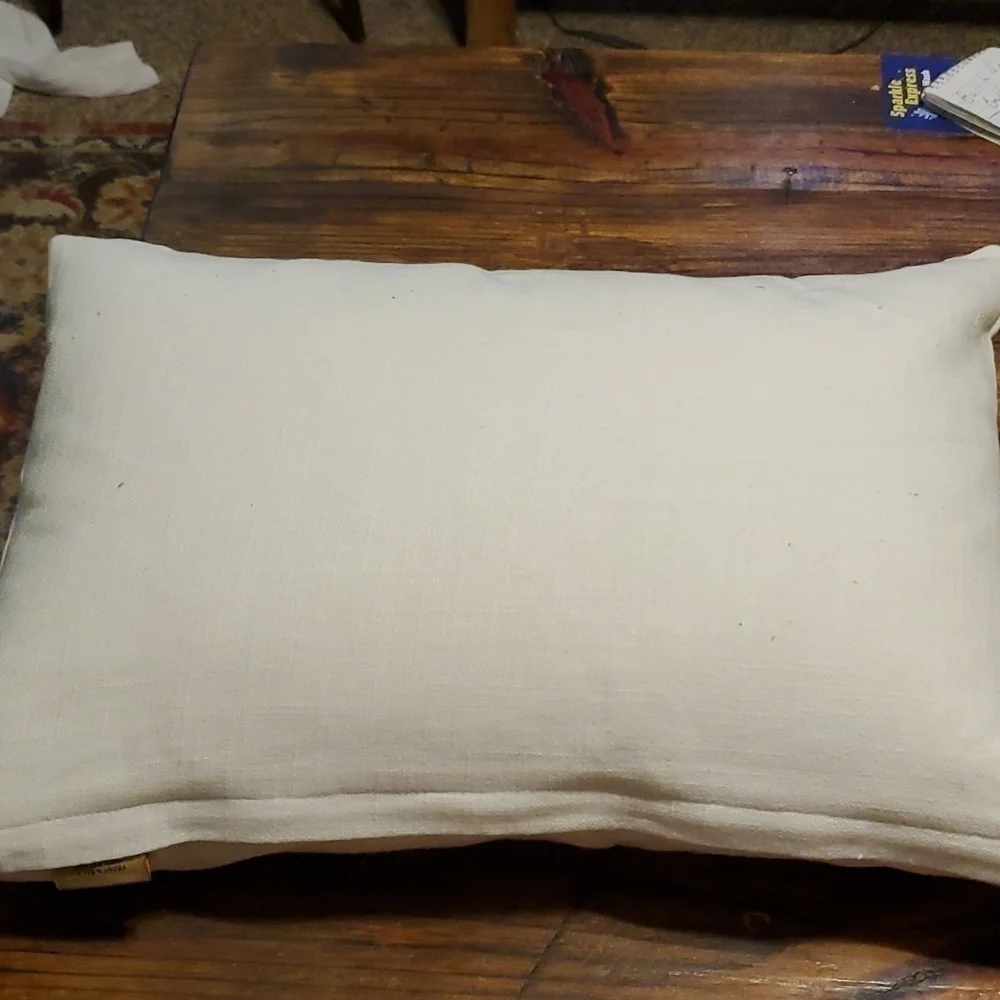 𝅺DEVI Designs Cotton Thankful Pillow